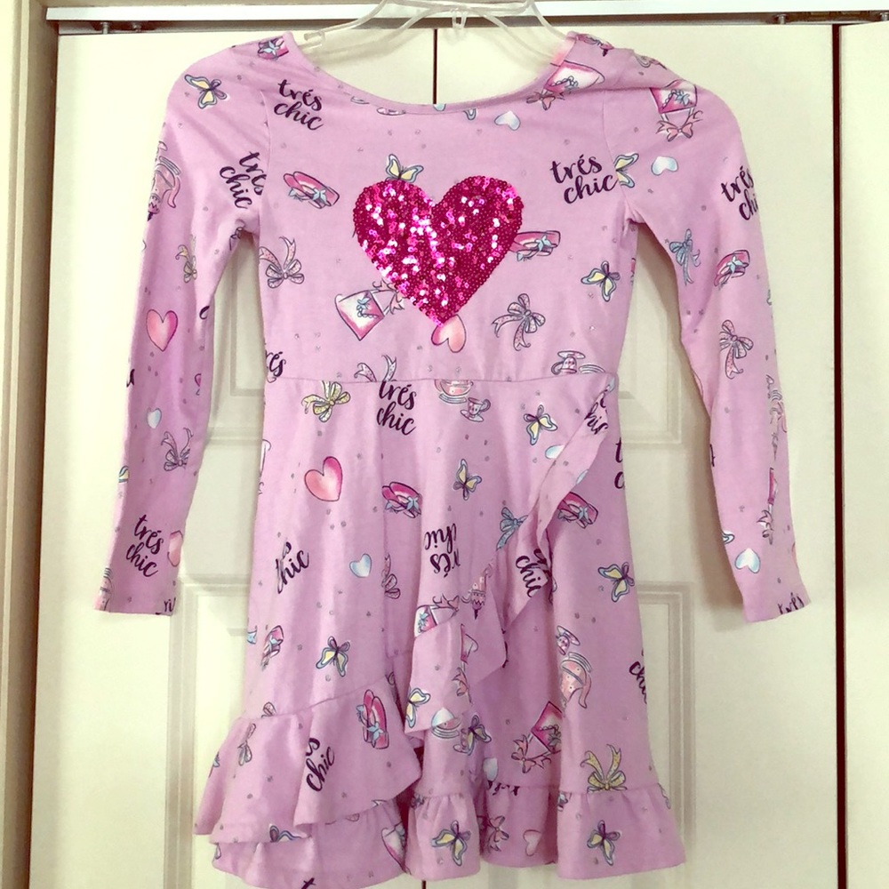 Girls Purple Dress- Fancy Nancy - Sz 6